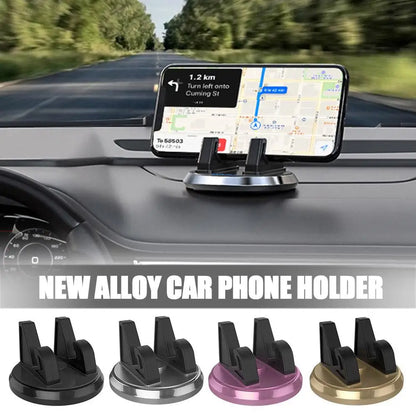 Phone Holder Car 360 Degree Pad Dashboard Anti Slip Stand Cell Phone Support In Car For IPhone 15 14 13 Pro Max Plus