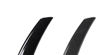 Carbon Fiber Rear Bumper Lip Trunk Wing MP M4 PSM Style Roof Spoiler Kit For BMW 3 Series F30 F31 F35 2012-2019 Gloss Black