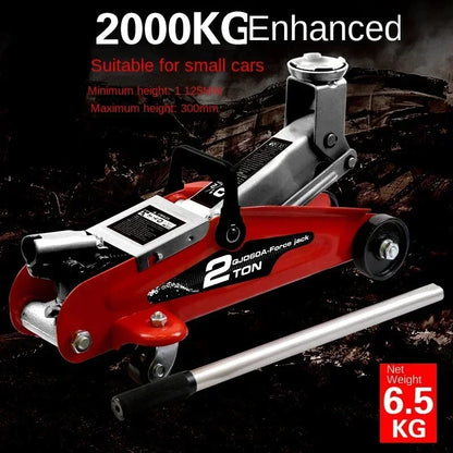 2 Ton Hydraulic Horizontal Jack for SUV Sedan Car Portable Car Jack
