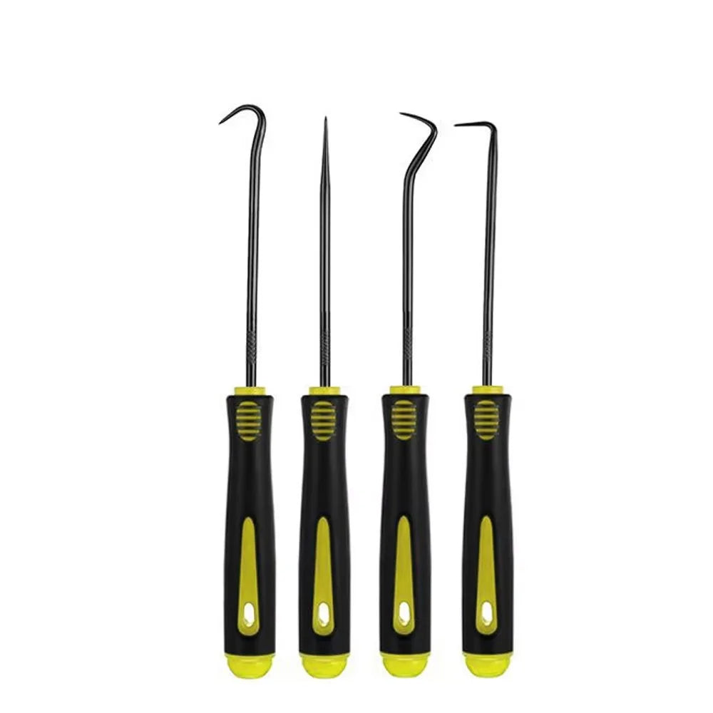 10/4PCS Pick and Hook Set, Precision Automotive Hook, Car Auto Oil Seal/O-Ring Seal Gasket Mini Precision Hooks Puller Remover