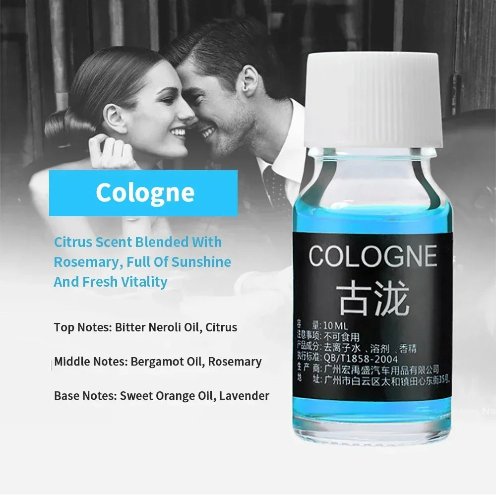 Car Air Freshener Essential Oils for Aroma Diffuser Air Humidifier Water-soluble 10ml Air Freshener Scents Fragrance Oil Perfume