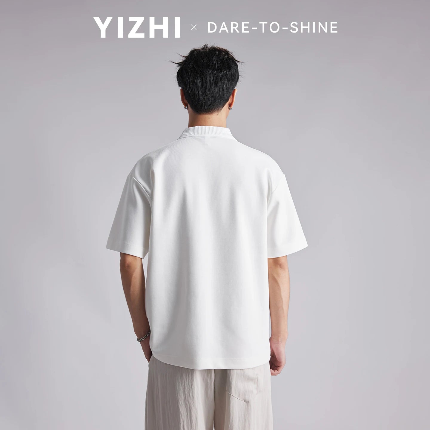 Fashion Men Solid V Neck Polo Shirts 2026 Summer Air Cotton Luxury Old Money Style Short Sleeve Tops Casual Versatile Tees