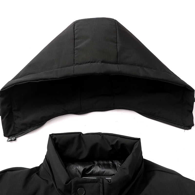 High End Traceless New Brand Business Casual Fashion Men Leather Jacket Faux PU Coats Autumn Winter Men Clothing 2025