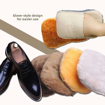 Glove Type Shoe Polishing Cloth Hotel Guest Shoe Cleaning Towel Leather Shoe Rubbing Paper Polishing Towel Room Supplies