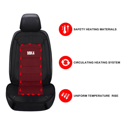 12V Heated Car Seat Cover Cushion Pad Auto Interior Accessories For VW Volkswagen Golf 6 7 5 4 3 2 8 MK4 MK6 MK7 MK5 MK3 MK2 MK8