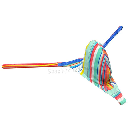 Men's String T-back Bikini Underwear Enhancing Unisex Micro Panties Male Tiny Slip Bulge Beach Thong
