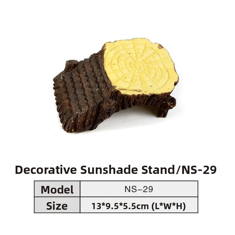 Nomoypet NS162 Rock Cave Simulation Pet Reptile Spider Turtle Sunbathing Platform Hideout Caves for Pets Reptiles Supplies