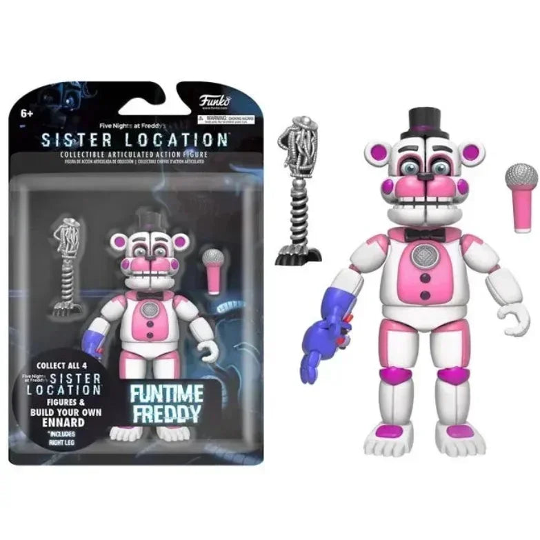 In Stock FNAFs bear's midnight harem five nights Bonnie/Freddy/Chica/Foxy Action Figure Model Toys Birthday Children's Gifts