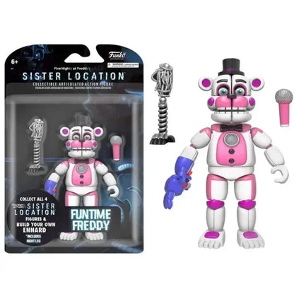In Stock FNAFs bear's midnight harem five nights Bonnie/Freddy/Chica/Foxy Action Figure Model Toys Birthday Children's Gifts