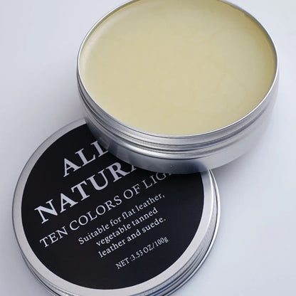 30ml/50ml/100ml Mink Oil Cream For Leather Shoes Bags Leather Care Cream Leather Maintenance Cream Leathercraft Accessories