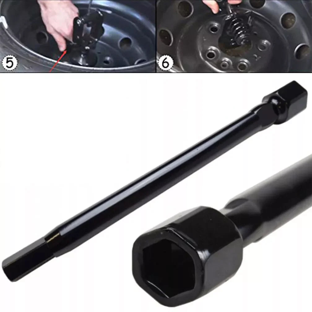 Metal Spare Wheel Winch Tool For Fiat Ducato Peugeot Boxer Citroen Relay 1369574080 Car Repair Hand-Held Disassembly Tool