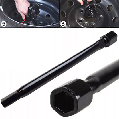 Metal Spare Wheel Winch Tool For Fiat Ducato Peugeot Boxer Citroen Relay 1369574080 Car Repair Hand-Held Disassembly Tool