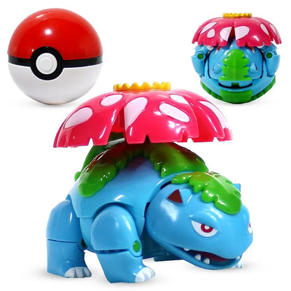 Original Pokemon Figure Ball Pokeball Eevee Blastoise Venusaur Charizard Pikachu Mewtwo Gyarados Elf Monster Toy for Child Gift