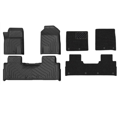 For Jetour T2 Traveler 2023 2024 2025 Floor Mats Trunk Mats All Weather Waterproof Anti-Slip Front Rear Cargo Liner Foot Pads