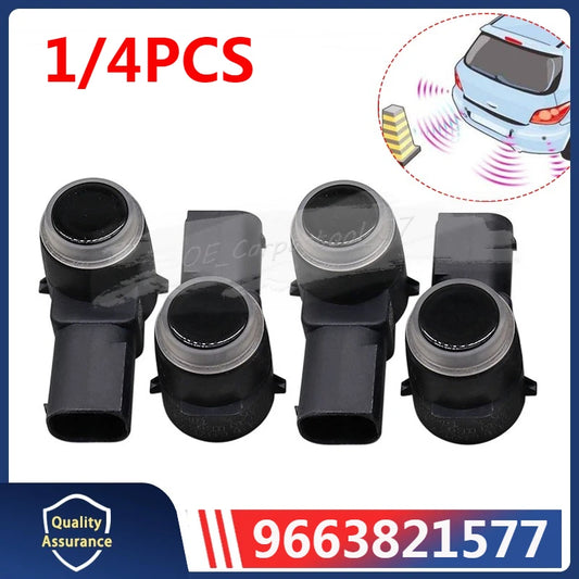 9663821577 For Citroen Berlingo C4 Peugeot 307 308 407 Partner RCZ PDC Parking Assist Sensor 1/4PCS 0263003587