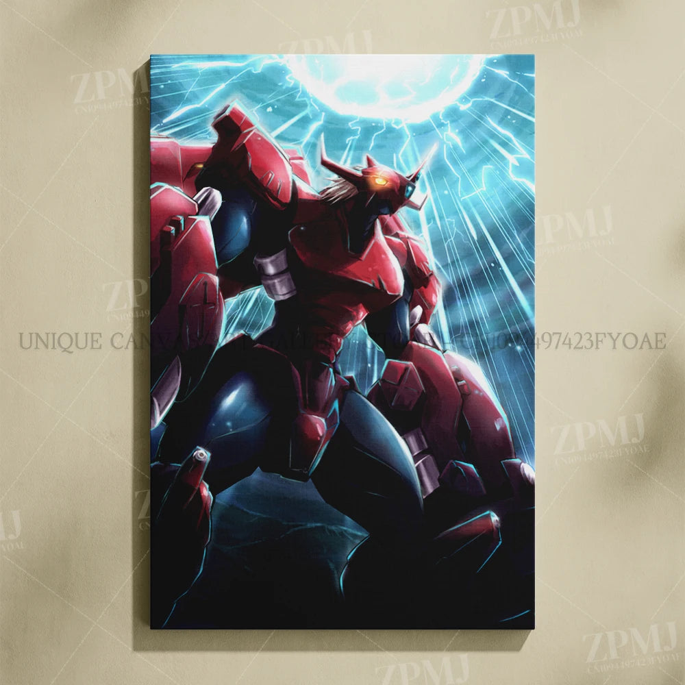 Japanese Anime Canvas Wall Art Digimon Digital Monsters Home Decorative HD Print Poster Painting Modern No Frame For Living Room