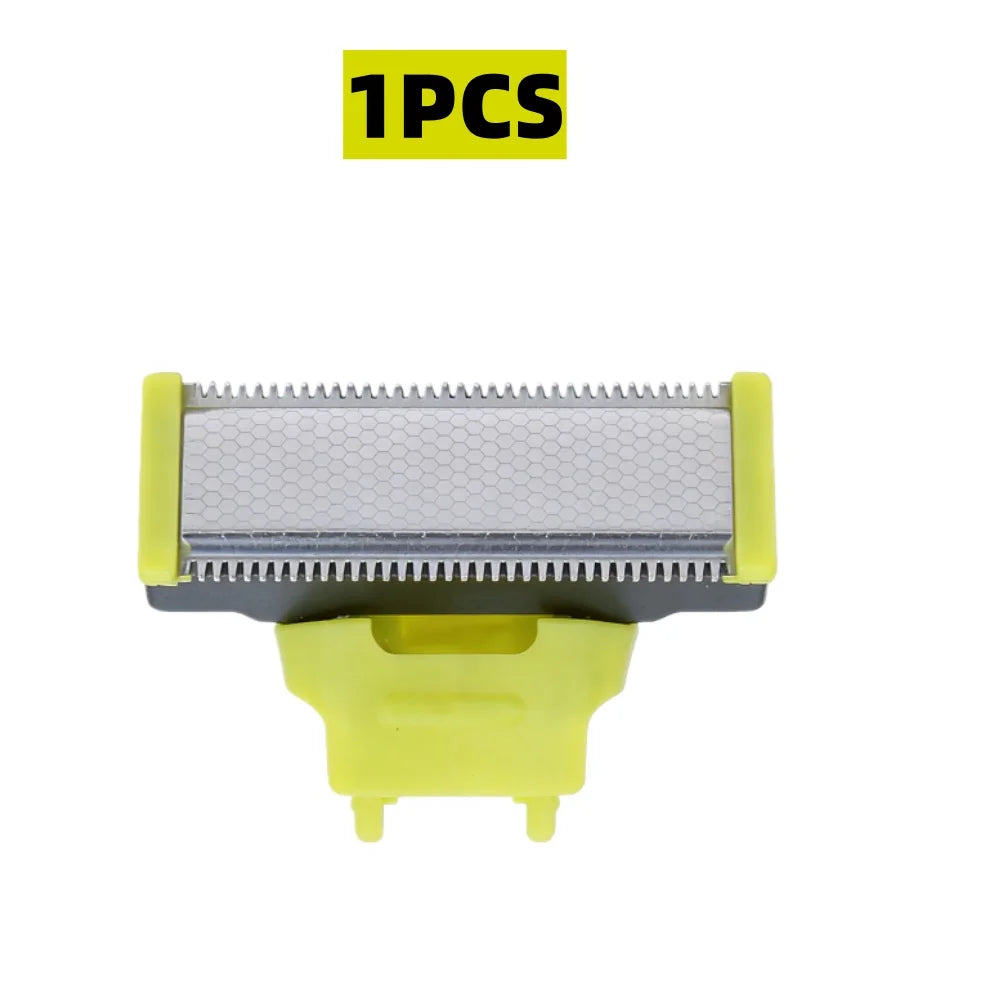 Electric Shaver Head for MLG, 1/2/5PCS, Rechargeable Beard Razor Head, Men Shaving Machine Replacement Blade Heads, Shaver Heads