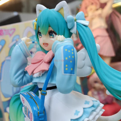 Genuine Original In Stock Taito Fancy Ver Hatsune Miku Fashion Figure Anime Action Figure Model Collection Figurine Toys Gifts