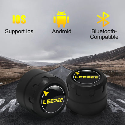 Bluetooth-Compatible 4.0 5.0 Android/IOS General Auto Security Alarm Tire Pressure Sensor Monitor System