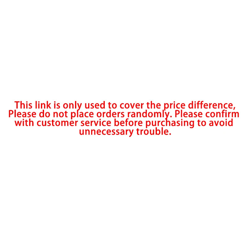This link is only used to cover the price difference For BMW 1 2 3 4 X1 F20 F21 F45 F46 F48 F49 F30 F32 F33 F82 F83 Car