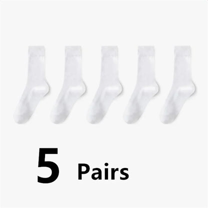 5/10 Pair male Non Binding Diabetes Socks Comfortable Breathable Socks Suitable For Elderly Man For Fat Feet Men Plus Size 39-48