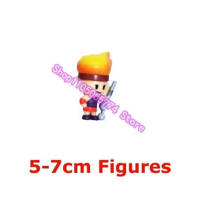 Supercell Star-Player Leon Mini Anime Figure Fashion Game Character Decoration Cartoon Doll Collectible Gift for Christmas