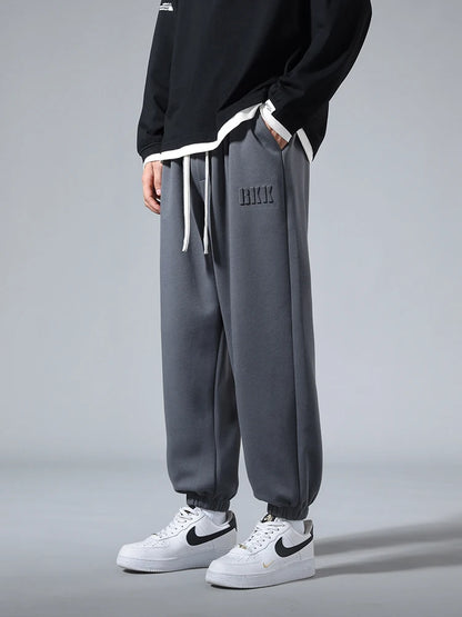 Big Size 8XL 7XL 6XL Men's Clothing Tapered Sweatpants Jogger Sports Baggy Pants Sting Banding Loose Harem Trousers