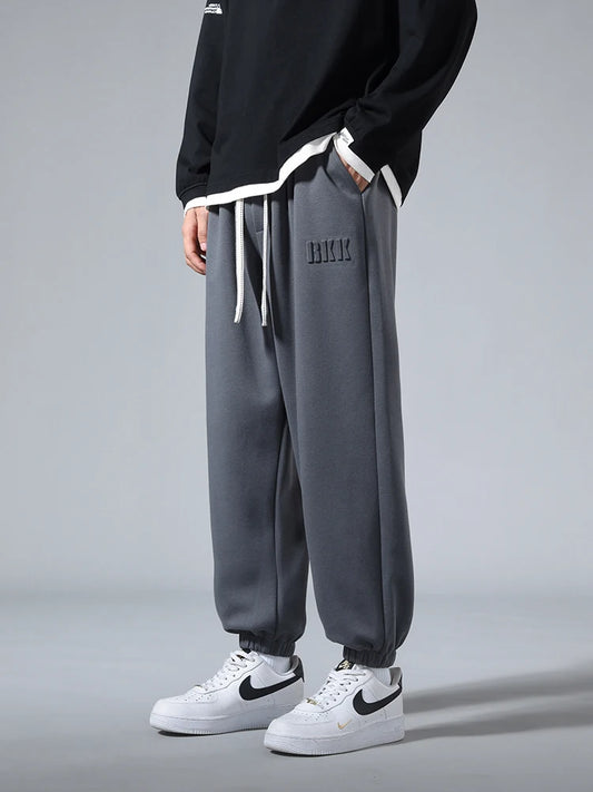 Big Size 8XL 7XL 6XL Men's Clothing Tapered Sweatpants Jogger Sports Baggy Pants Sting Banding Loose Harem Trousers