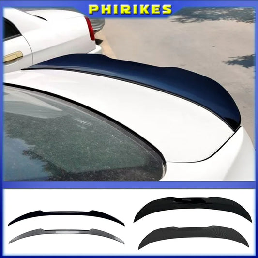For BMW 3 Series F30 F31 F35 M4 PSM Style Carbon Glossy Black Rear Trunk Lid Car Spoiler Wings Tuning Exterior Accessories