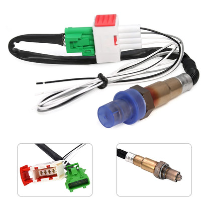 Digital 52mm Air Fuel Ratio Gauge LED Digital Display With Narrowband O2 Oxygen Sensor 06J906262AA for Gasoline Car 12V