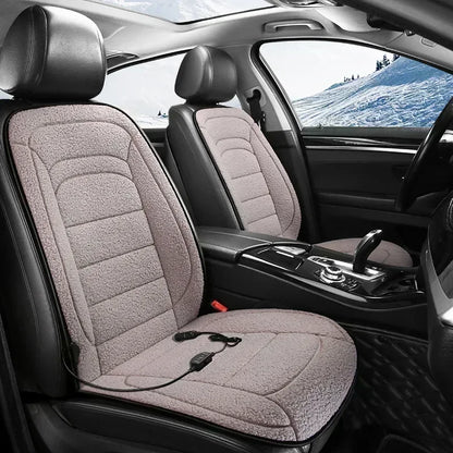 NEW 1-2PCS Heated Car Seat Cover Car Heating Cushion Winter Heated Seats Car Seat Warmer 12V Seat Cushion For Back And Seat