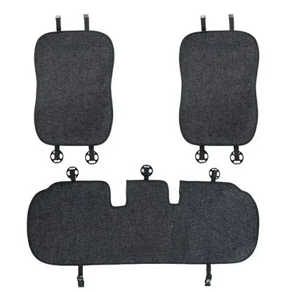 For BYD Atto 3 Seal U Song Plus EV DMI Dolphin mini Seal Seat Covers Linen Breathable Warm Car Seat Cushion Interior Accessories