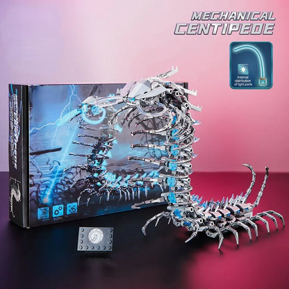 Building blocks toy Mech Centipede mechanical modeling puzzle building blocks birthday gift
