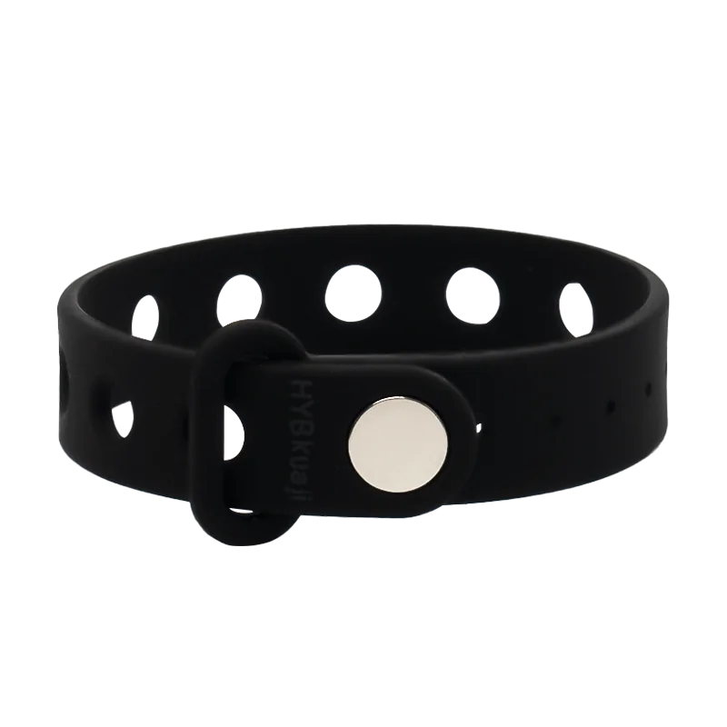 1-24pcs 21.5cm Silicone Bracelets with Holes Soft Wristbands Fit Shoe charms Shoe Accessories Pins Adjustable Size Kids Ornament