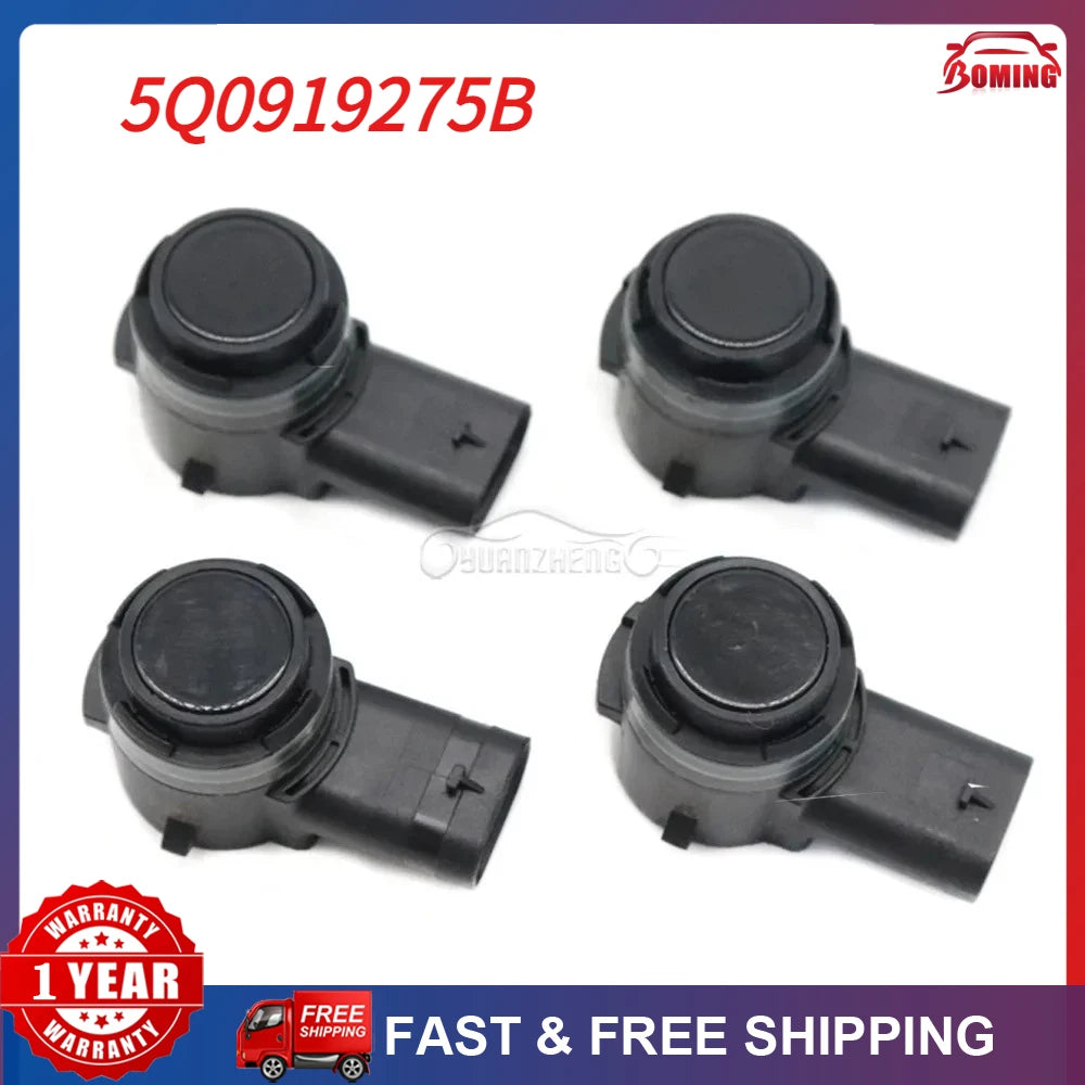 5Q0919275B Car Assist PDC Parking Sensor Bumper Reverse Assist 4PCS For Audi A3 A4 TT Q3 Porsche Volkswagen Passat Golf Tiguan