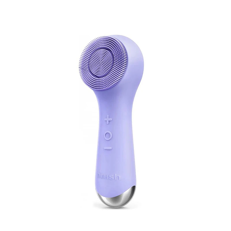 360 ° rotating facial cleaner, silicone facial cleansing brush with dual modes of rotation and vibration, blackhead cleaner