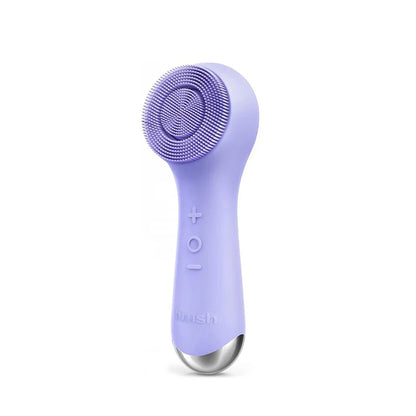 360 ° rotating facial cleaner, silicone facial cleansing brush with dual modes of rotation and vibration, blackhead cleaner