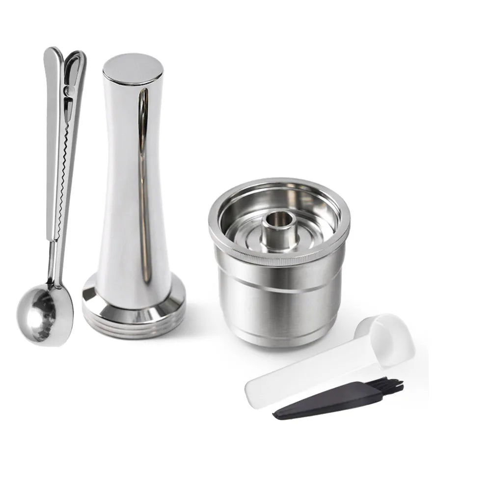 Reusable Pods for illy iperespresso Capsule Stainless Steel Coffee Capsules Filters for illy X7 Y3 Y5 Coffee Mahcine