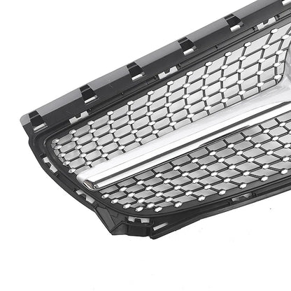 Diamond Front Grille For Mercedes Benz B-Class W246 B180 B200 B220 B250 2012 2013 2014 Grill Replacement Body Kits Auto Parts