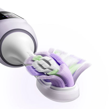 MIJIA Sonic Vibration Electric Toothbrush Pro,Smart 4 Modes, Long Battery Life, IPX8 Waterproof,LED Screen & Travel Lock