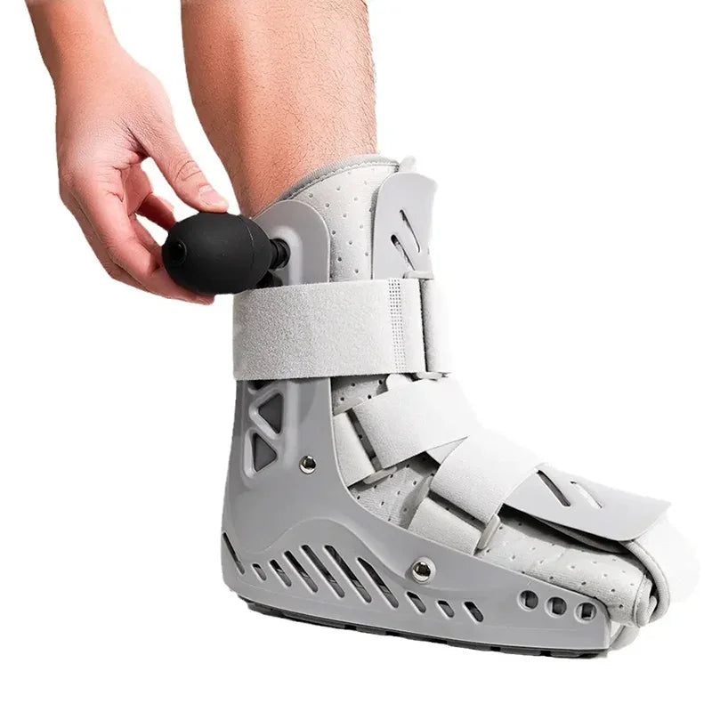 Walking Boot for Broken Foot, Dual Independent Inflatable Airbags and Anti-slip Sole, Air Walker Boot Fits Both Feet