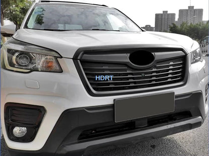 For Subaru Forester 2019-2021 Car Styling Front Racing Grills Hood Cover Trim Protector Decoration Accessories Exterior Sticker