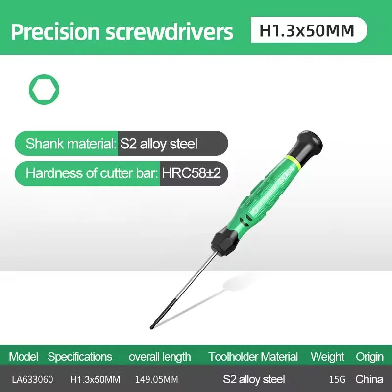 LAOA 1pcs precision screwdriver SL1.0-4.0 screwdriver phillips mini screwdriver phillips screwdriver plum blossom T5-T20