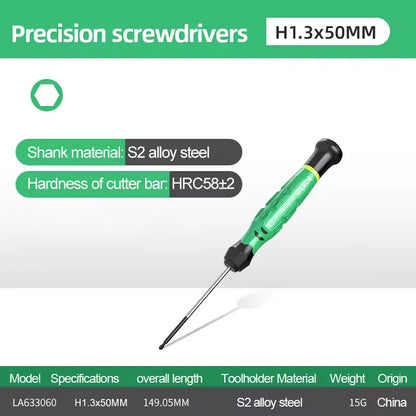 LAOA 1pcs precision screwdriver SL1.0-4.0 screwdriver phillips mini screwdriver phillips screwdriver plum blossom T5-T20