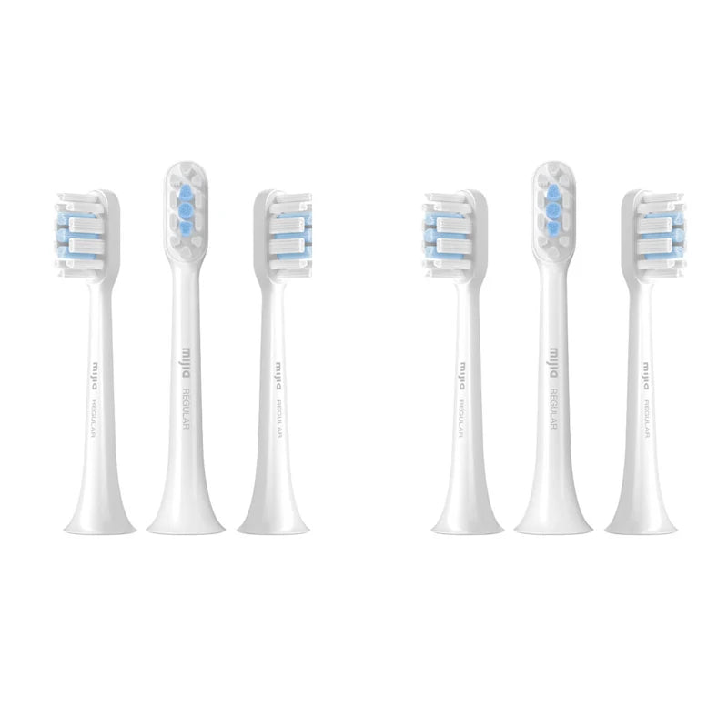 3pcs/6pcs Original MIJIA T302 Sonic Toothbrush Heads Teethbrush Replacement Heads Sonic Oral Hygiene Mi Oral Clean