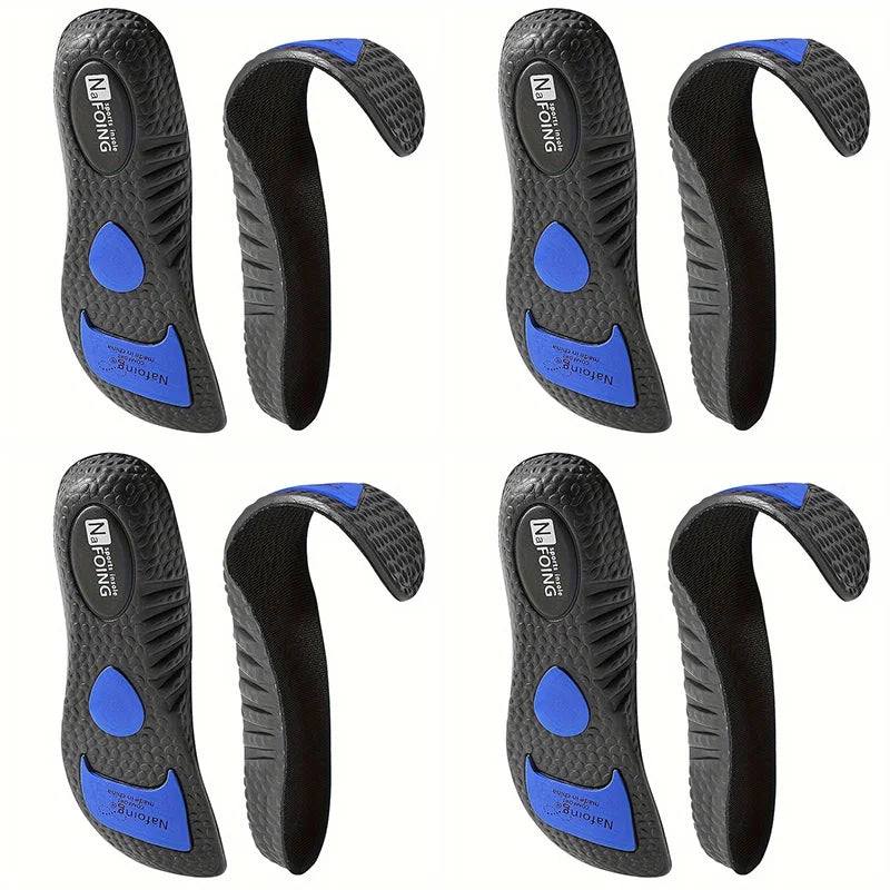 1/4/8Pairs Sports Insole Orthotic Arch Support Flatfoot Running Insoles for Shoes Sole Orthopedic Insoles For Feet Ease Pressure