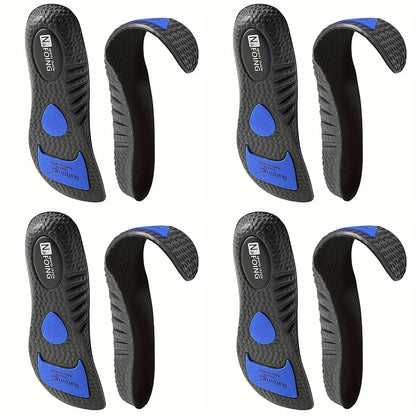 1/4/8Pairs Sports Insole Orthotic Arch Support Flatfoot Running Insoles for Shoes Sole Orthopedic Insoles For Feet Ease Pressure