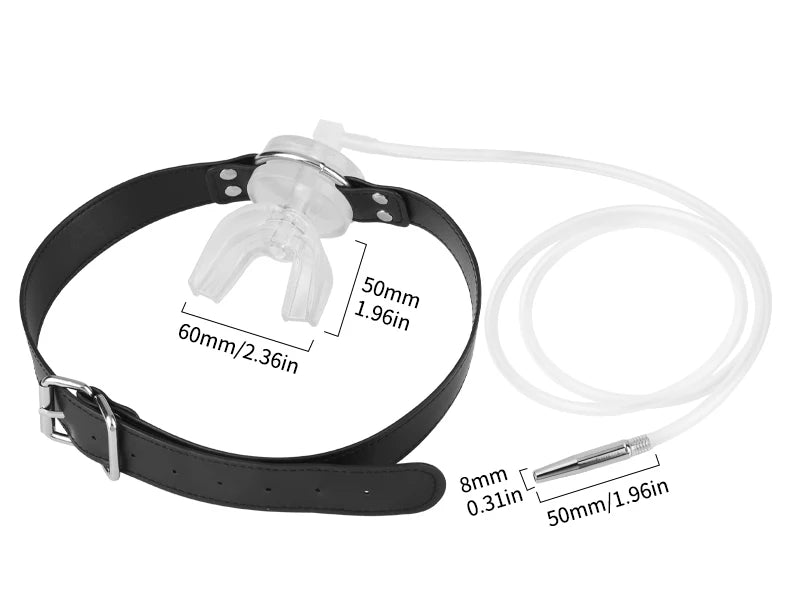 Adults Games Leather Bandl Oral Fixation Sex Toys Couples Mouth Stuffed Bondage cock ring penis plug adult bdsm gear and apparel
