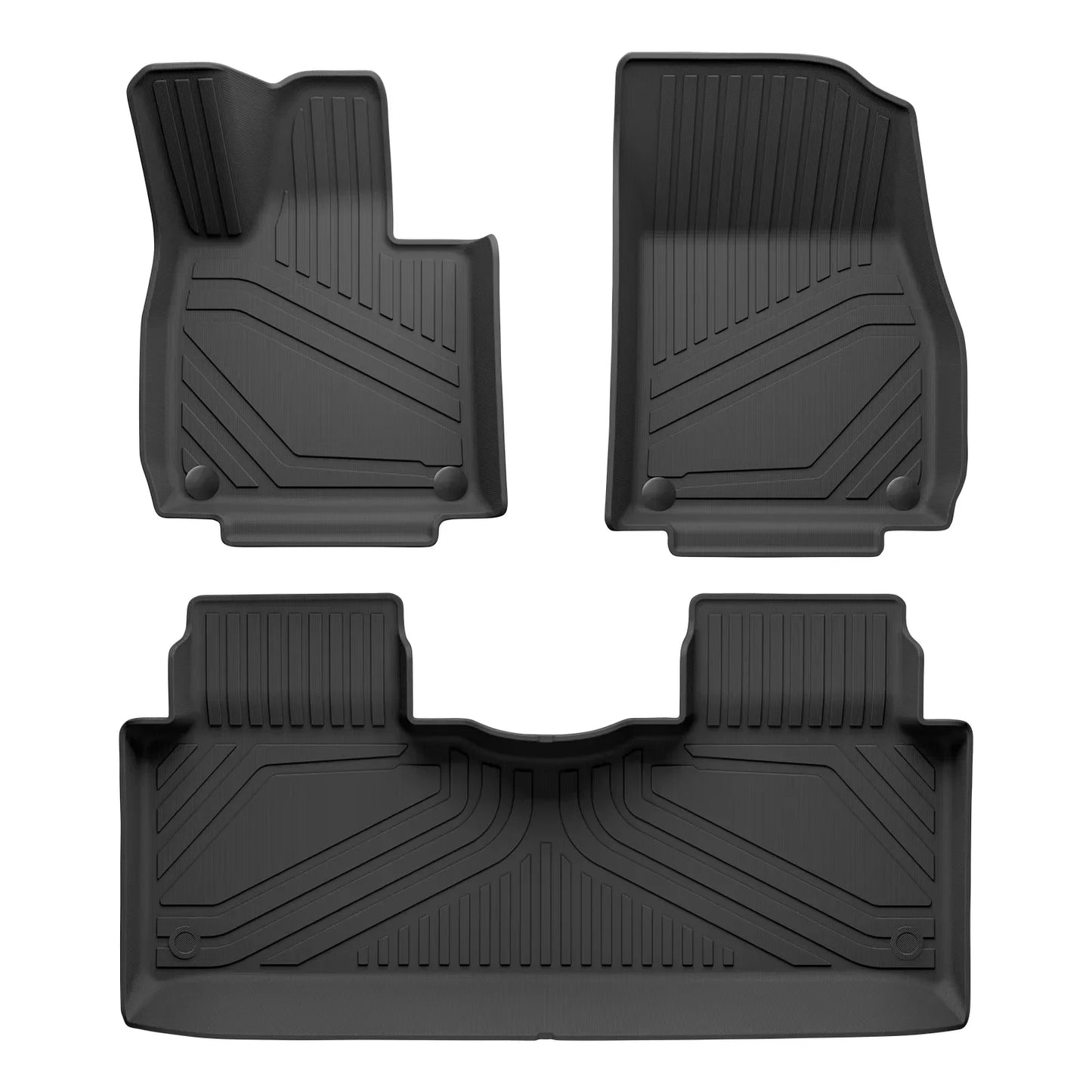3D TPE Waterproof Odorless Car Floor Mats & Cargo Liner Trunk Pad Tray Set For Xpeng G6 2023-2025 LHD RHD Car Accessories