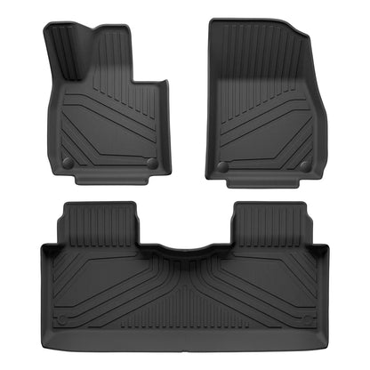3D TPE Waterproof Odorless Car Floor Mats & Cargo Liner Trunk Pad Tray Set For Xpeng G6 2023-2025 LHD RHD Car Accessories